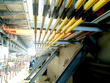 Gantry Crane in a Shipyard